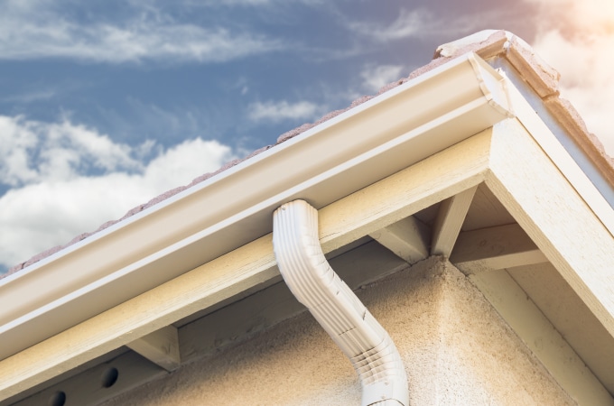 aluminum gutters