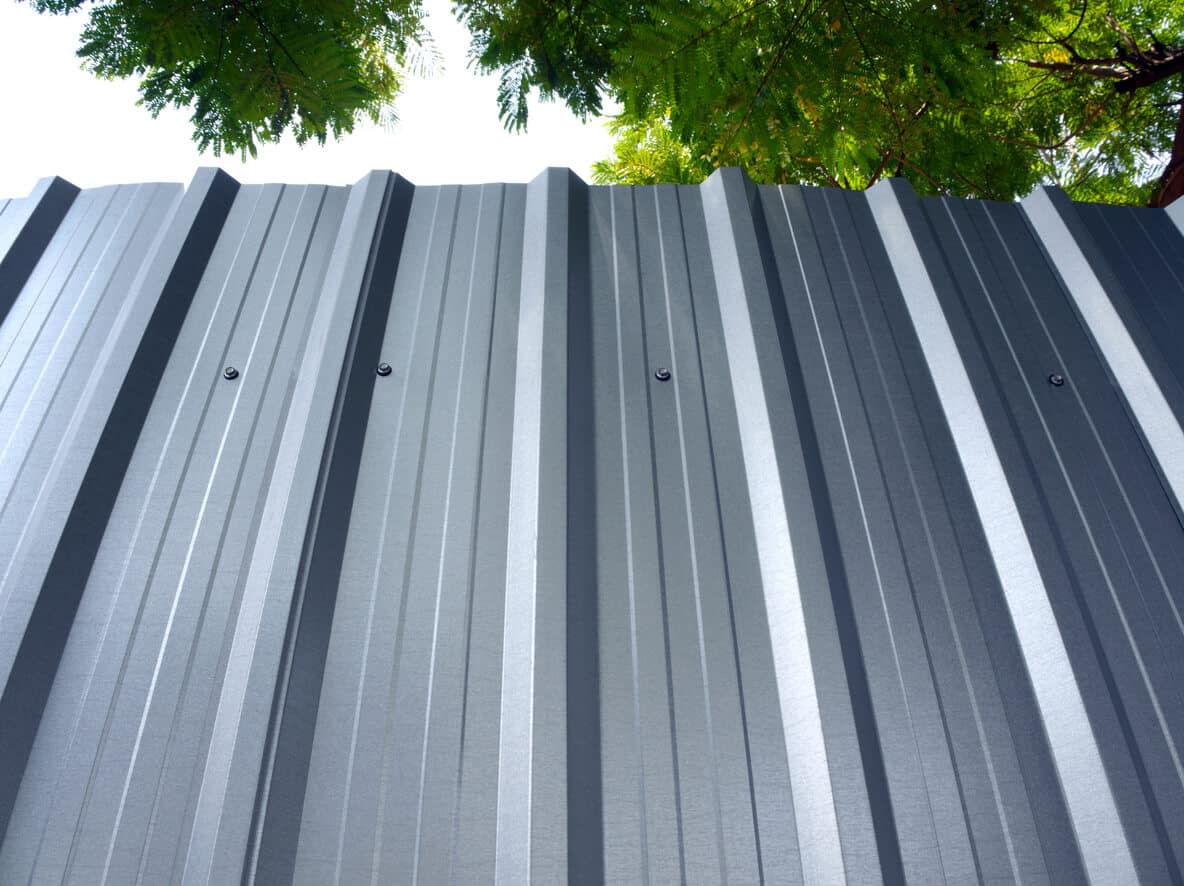 corrugated metal roofing