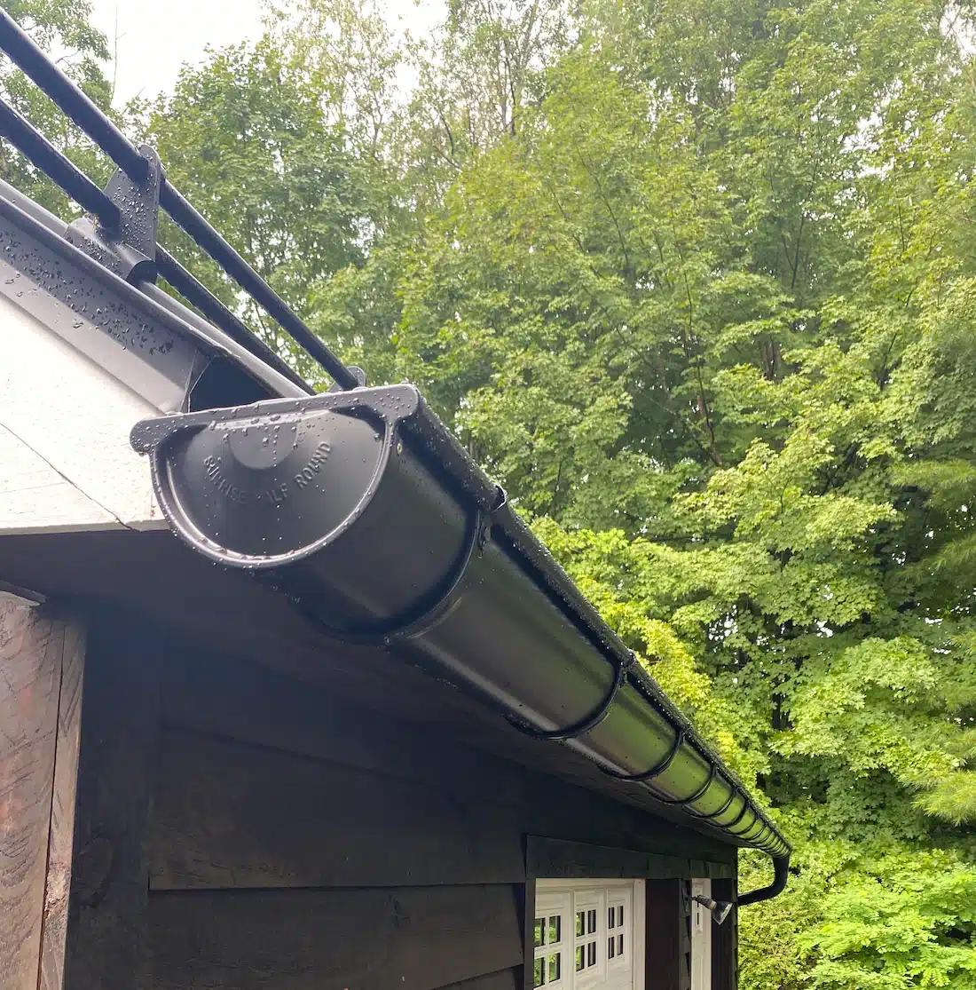 half round gutters