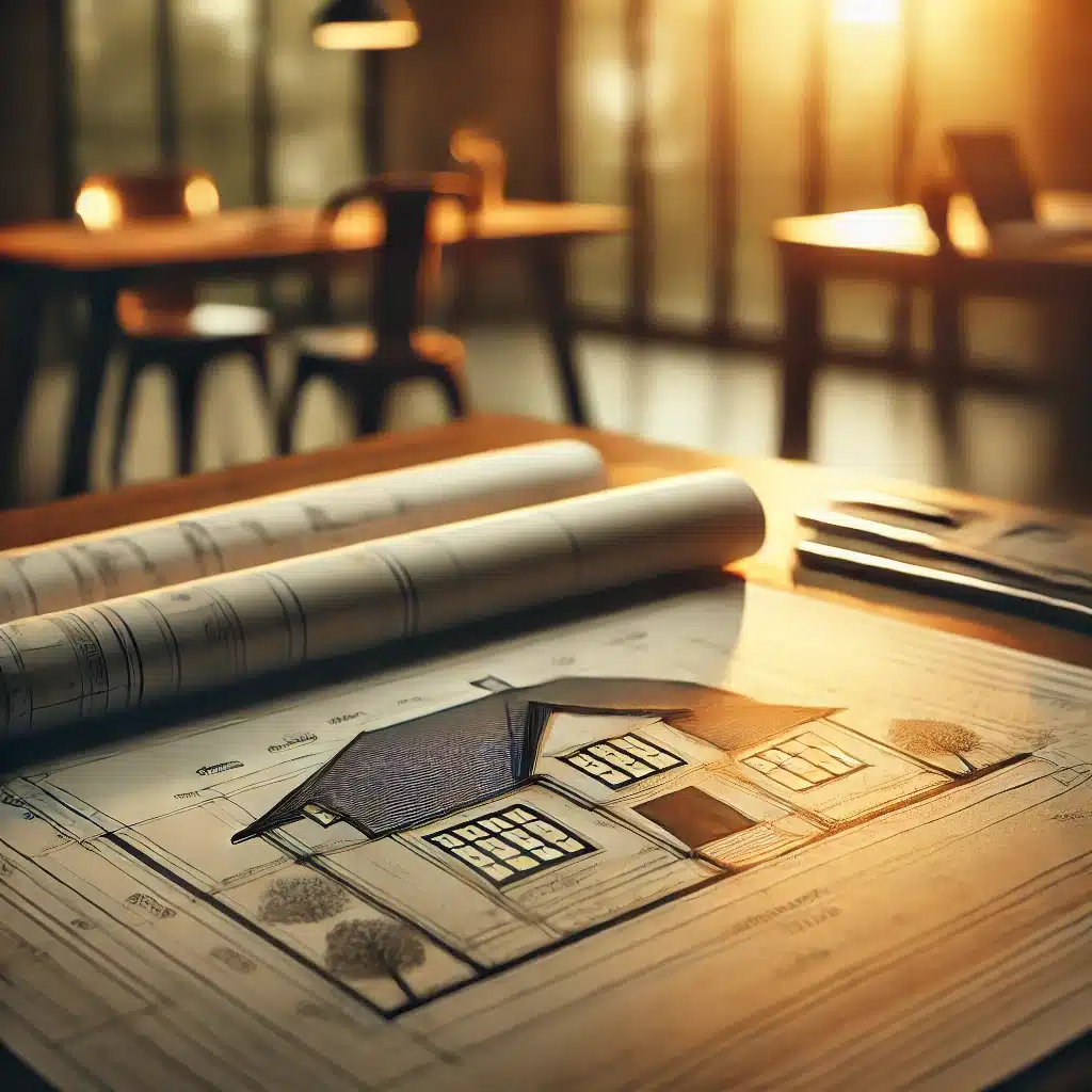 roofing blueprint paper