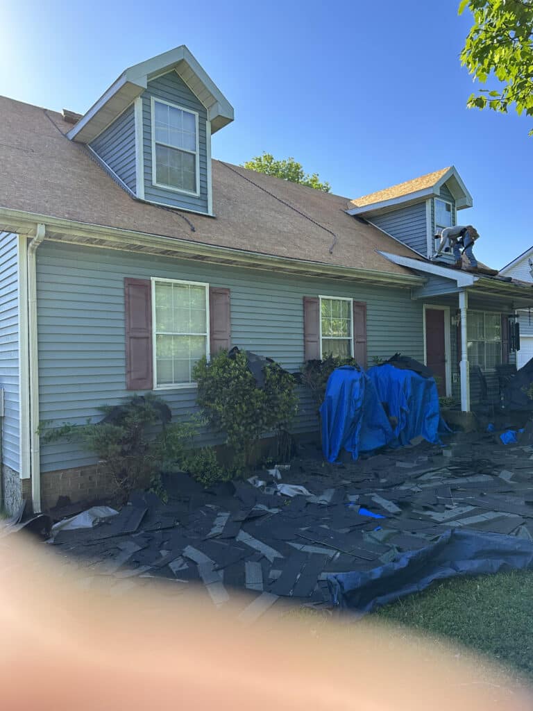 roof without shingles