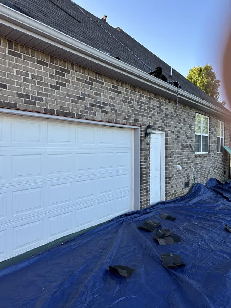 removing roof shingles