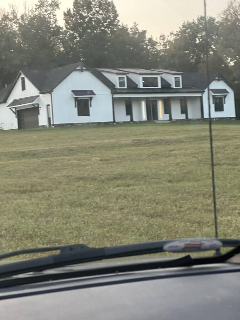 large home new roof