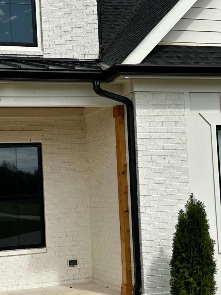 metal gutters