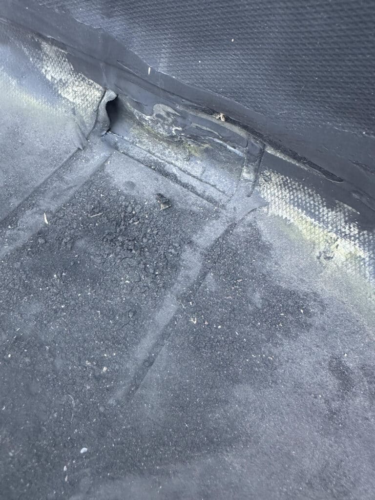 roof damage